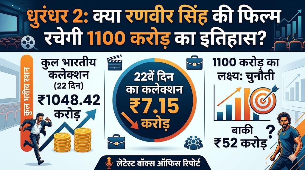 धुरंधर 2 बॉक्स ऑफिस कलेक्शन डे 22