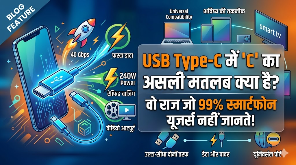 USB Type-C Meaning in Hindi