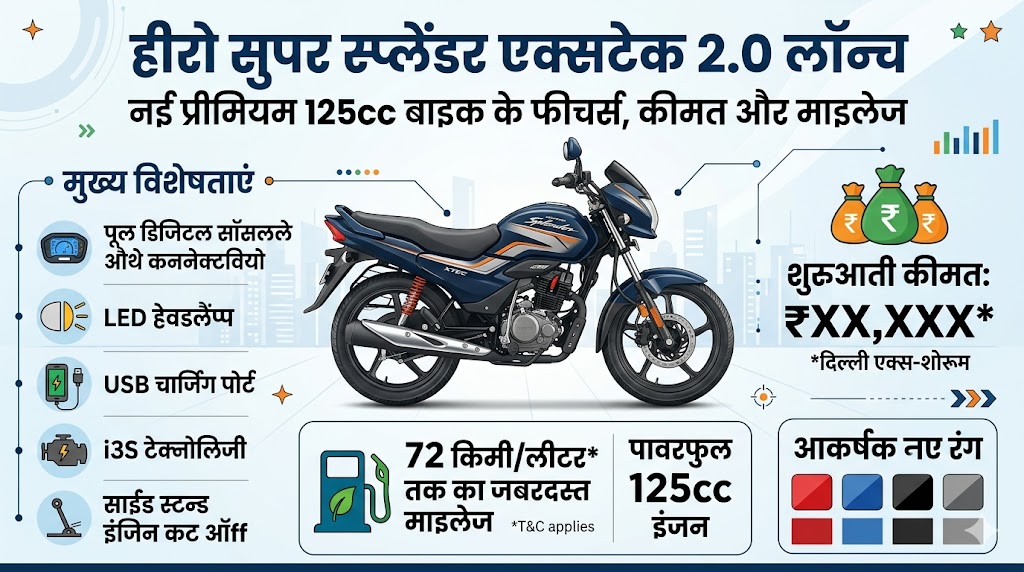 Hero Super Splendor XTEC 2.0