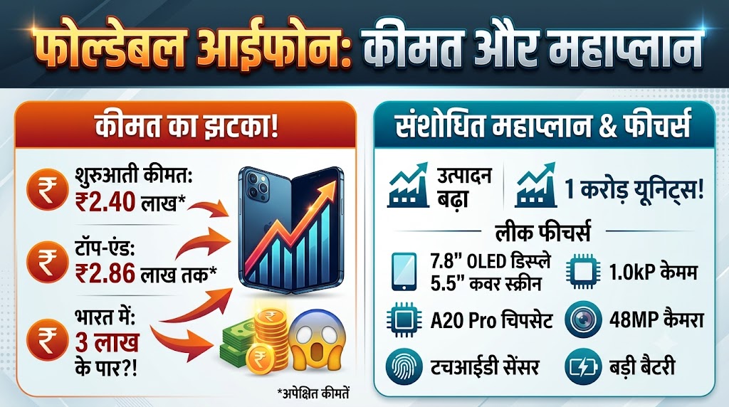 Foldable iPhone Price India