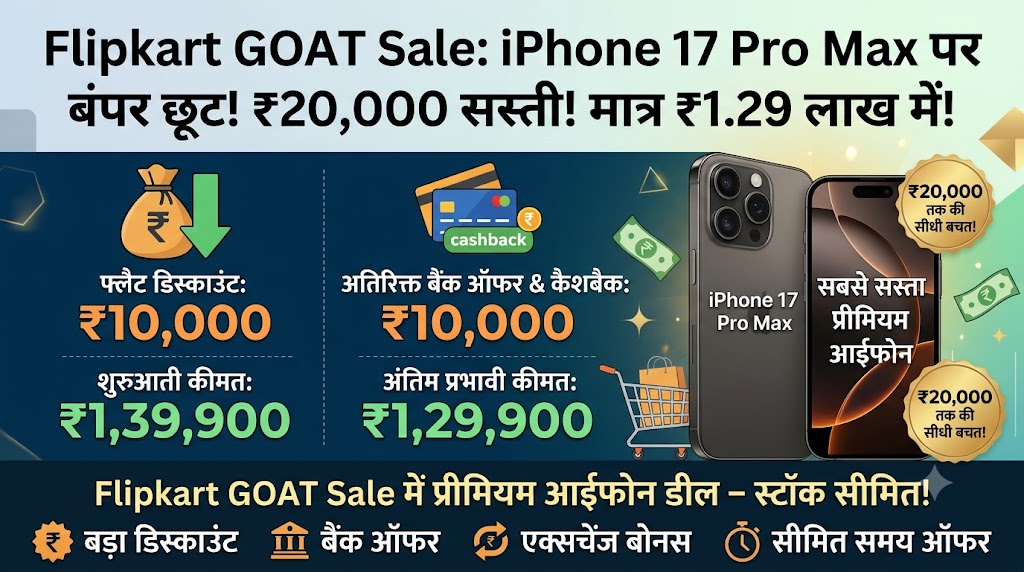 Flipkart GOAT Sale
