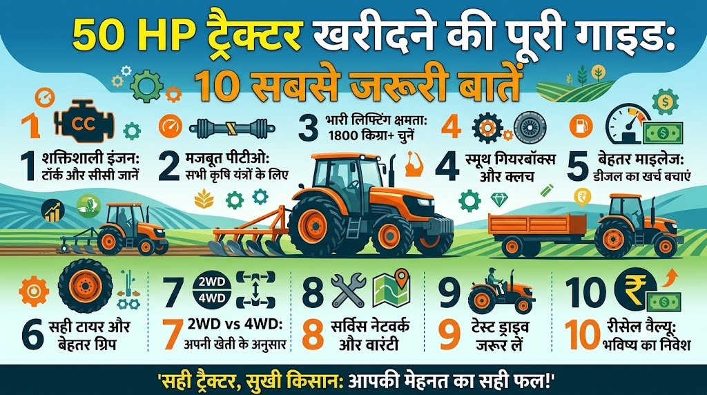 50 HP Tractor
