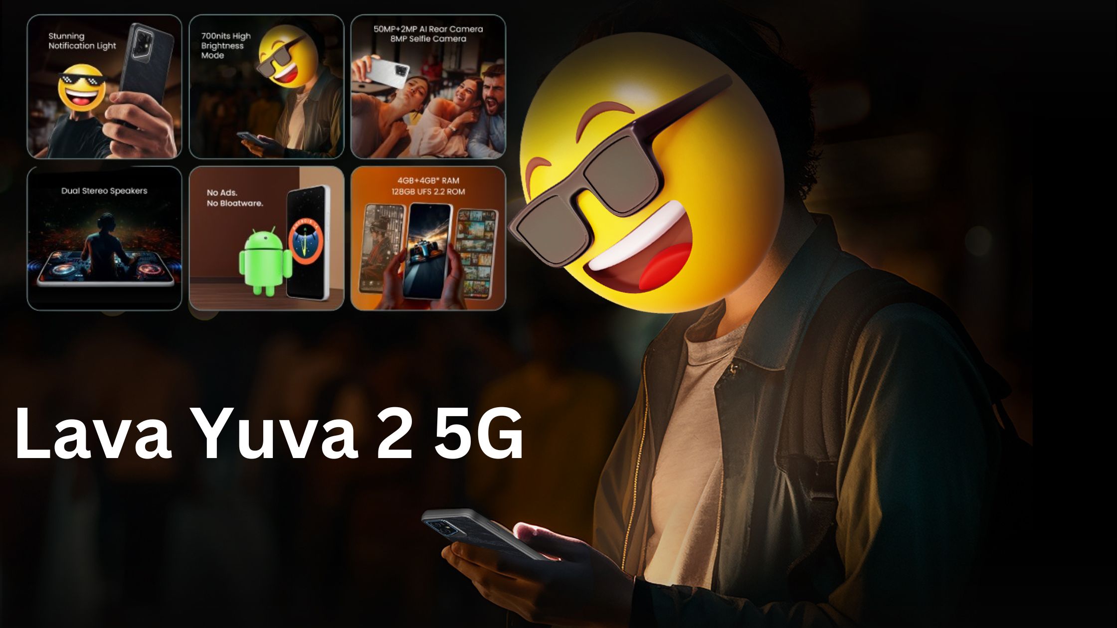 Lava Yuva 2 5G लॉन्च: बजट में शानदार डिस्प्ले, दमदार बैटरी और 50MP कैमरा