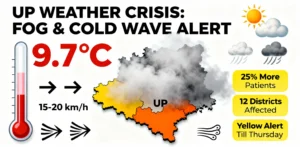 यूपी में कोहरे का येलो अलर्ट