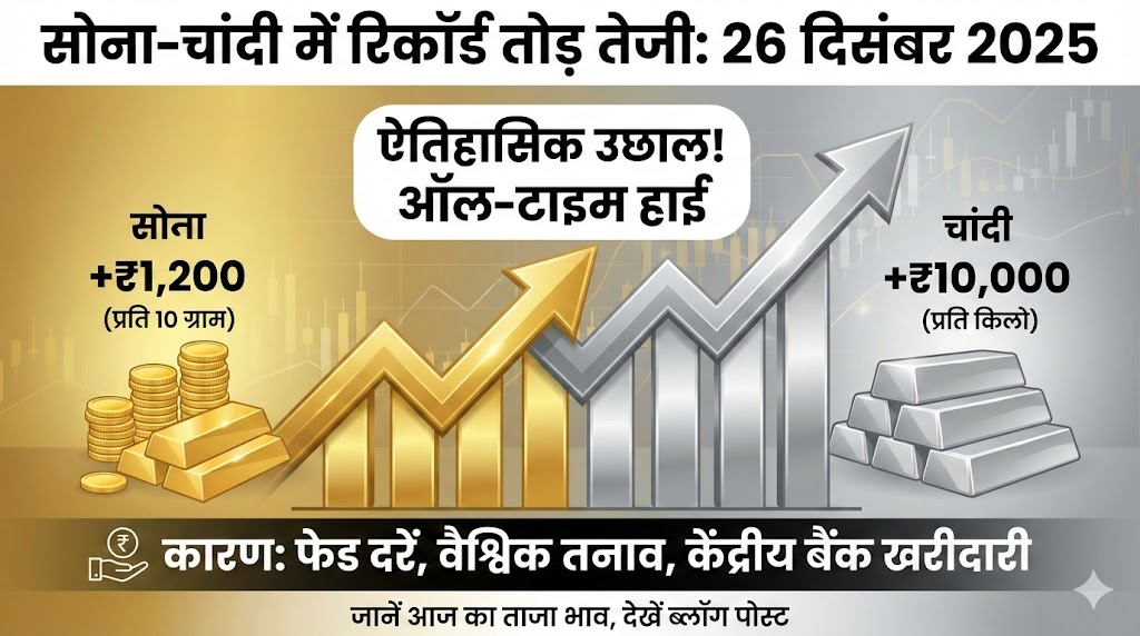 Gold Silver Rate Today 26 Dec 2025