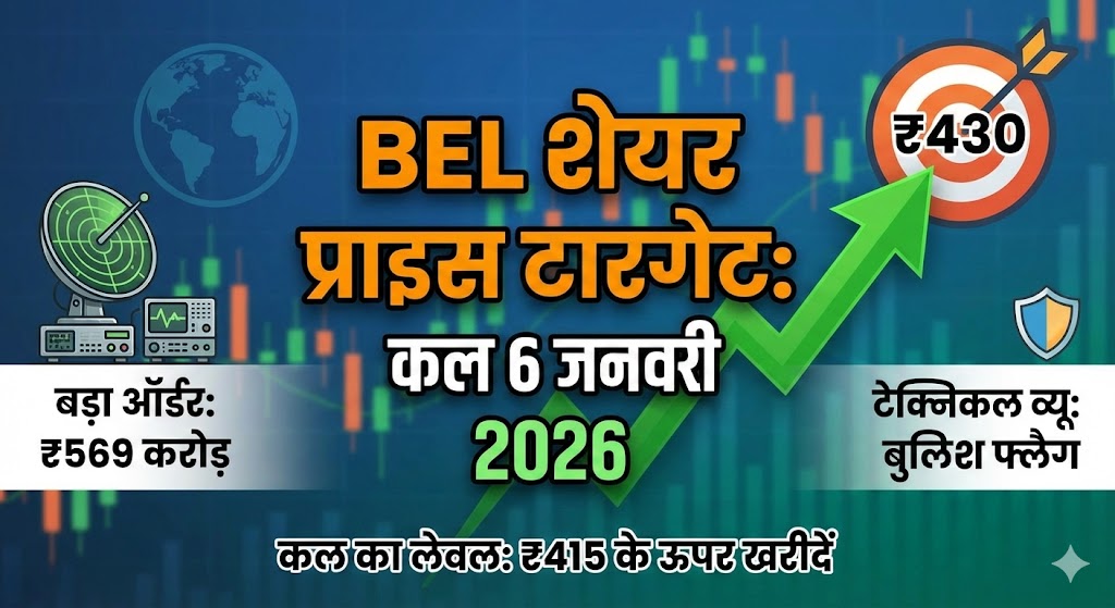 BEL Share Price Target Tomorrow 6 January 2026