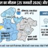 MP में कल का मौसम: 25 जनवरी को कड़ाके की ठंड या बारिश? जानिये अगले 10 दिनों का खौफनाक सच!