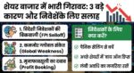 Stock Market Crash Today: सेंसेक्स 900 अंक धड़ाम, क्या आपके पैसे डूब जाएंगे? जानिए बाजार गिरने के 3 सबसे बड़े कारण!