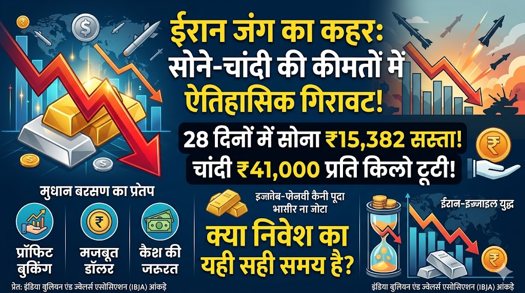 Gold Silver Price Crash