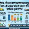 पेट्रोल-डीजल की कीमतों का असली सच! जानें एक्साइज ड्यूटी कटौती के बाद अब कितना टैक्स वसूल रही है सरकार?