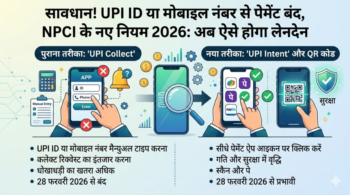 खुशखबरी! UPI ID और मोबाइल नंबर से पेमेंट का झंझट खत्म, NPCI के नए नियम जानकर झूम उठेंगे आप!
