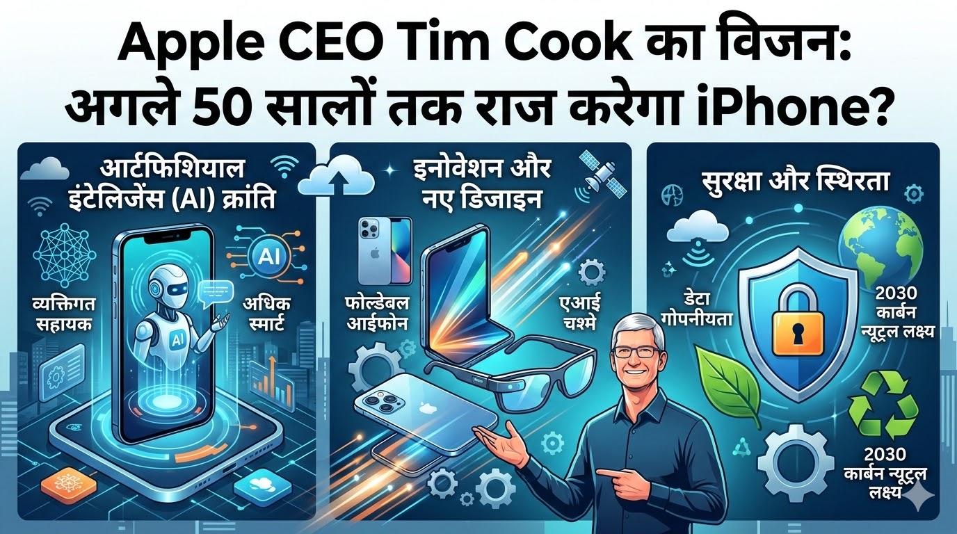 Apple CEO Tim Cook On iPhone Future: अगले 50 सालों तक राज करेगा आईफोन? टिम कुक ने भविष्य के विजन से उठाया पर्दा