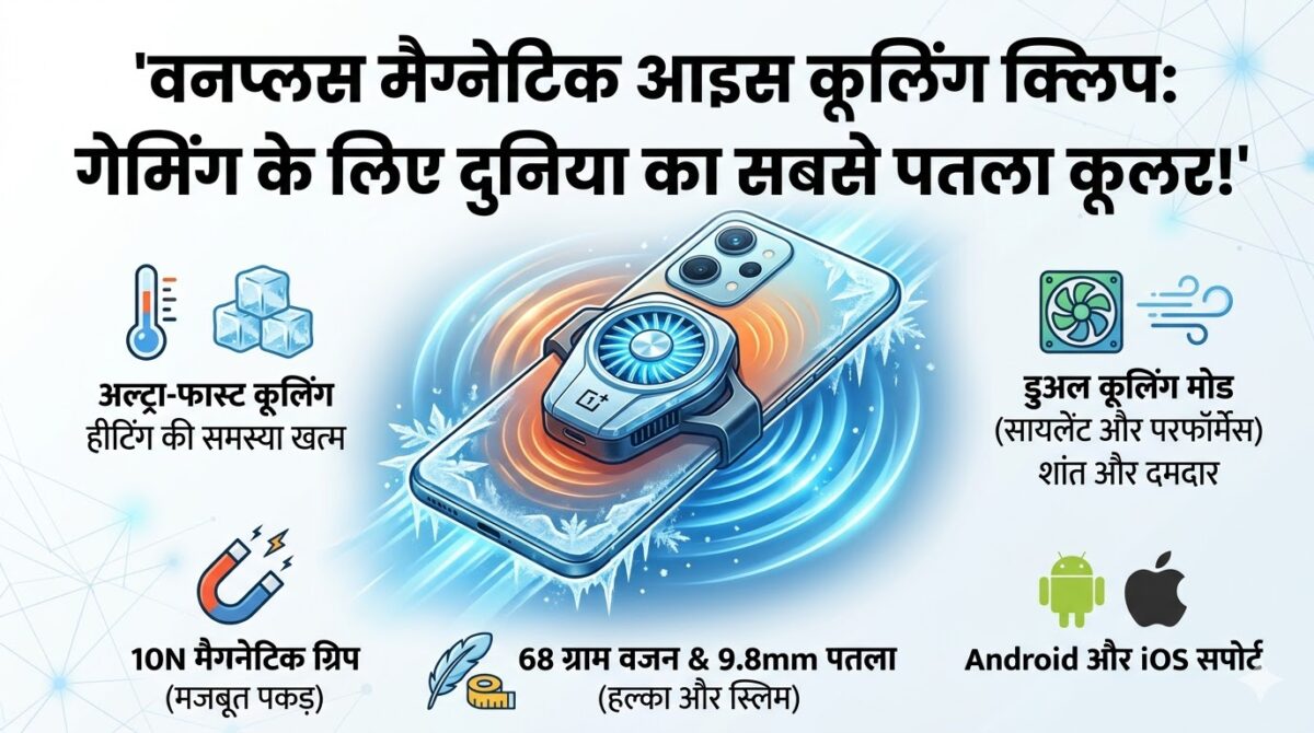 OnePlus Magnetic Ice Cooling Clip
