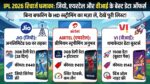 IPL 2026 Recharge Plans: Jio, Airtel और Vi के सबसे सस्ते डेटा प्लान्स, अब बिना रुके देखें हर मैच!
