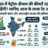 पेट्रोल डीजल के दामों में ₹100 की भारी बढ़ोतरी? जानिए आज का ताजा रेट