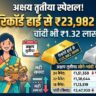 अक्षय तृतीया पर धमाका: ₹23,982 सस्ता हुआ सोना, चांदी ₹1.32 लाख गिरी—देखें आज के ताजा रेट!