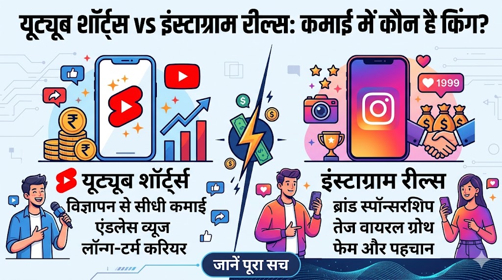 YouTube Shorts Vs Instagram Reels Earnings