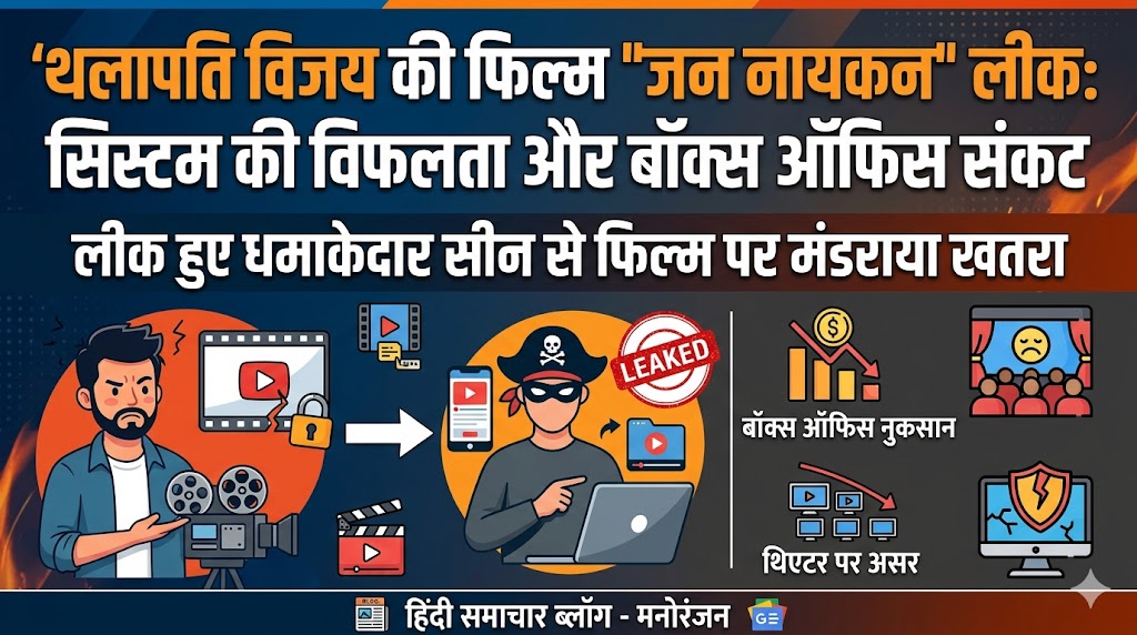 थलापति विजय की फिल्म Jana Nayagan लीक: कमल हासन बोले- ये सिस्टम की हार है! बॉक्स ऑफिस पर मंडराया संकट