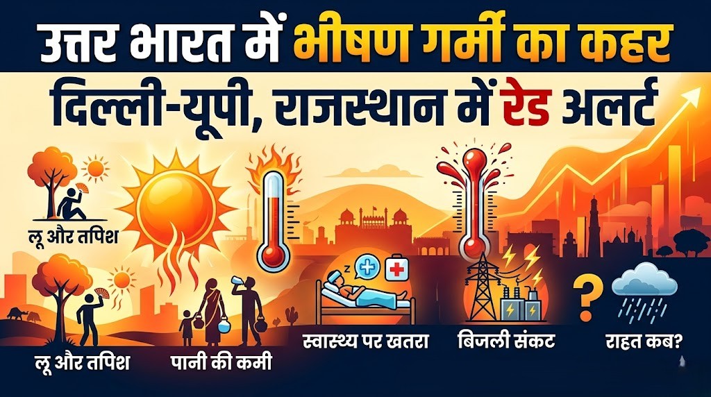 North India Heatwave Alert