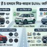 धमाकेदार एंट्री! भारत में लॉन्च होंगी ये 5 मिड-साइज SUV, टाटा और महिंद्रा उड़ाएंगे सबके होश – देखें फीचर्स और लिस्ट!