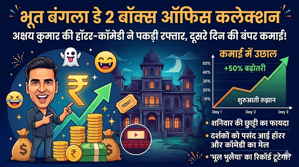 Bhooth Bangla Box Office Day 2