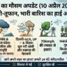 Weather Update 10 April 2026