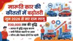 Maruti Car Price Hike 2026: झटका! जून से ₹30,000 तक महंगी हो रही हैं मारुति की कारें, देखें नई रेट लिस्ट और पूरी डिटेल