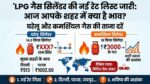 LPG गैस सिलेंडर की कीमतों में भारी उछाल की आशंका, मिडिल ईस्ट संकट के बीच जारी हुई नई रेट लिस्ट—जानिए आज आपके शहर का हाल!