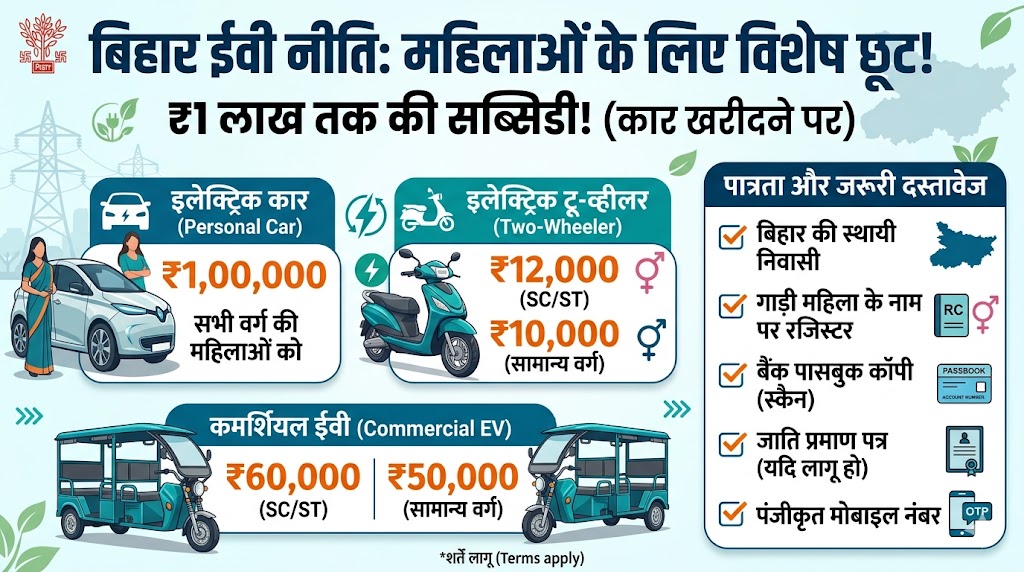 Bihar EV Subsidy Yojana Online Apply