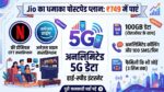 Jio के इस धांसू प्लान ने मचाई सनसनी: मात्र ₹749 में पाएं Netflix, Amazon Prime और 100GB डेटा के साथ अनलिमिटेड 5G का मजा