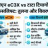 Citroen eC3X vs Tata Tiago EV