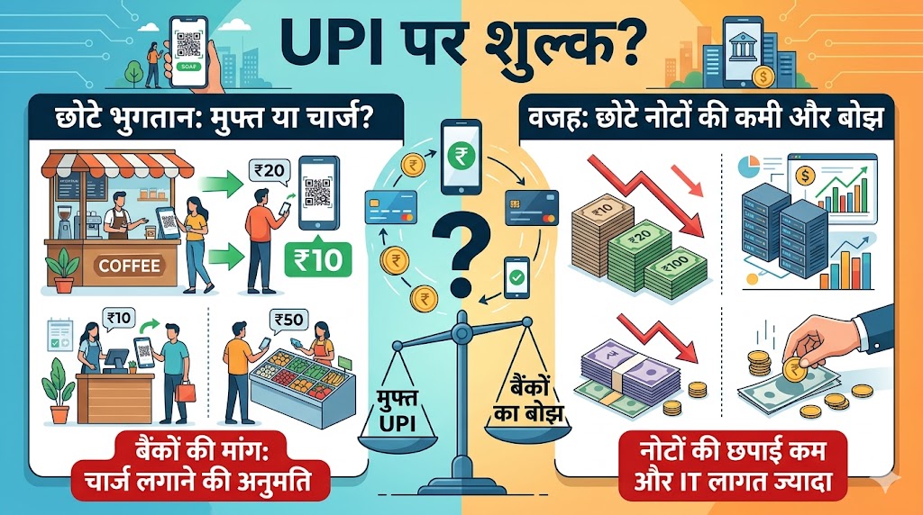 UPI New Rules: क्या 10 रुपये के ऑनलाइन पेमेंट पर भी लगेगा चार्ज? आम जनता की जेब पर बैंकों ने डाला बड़ा दबाव, जानें RBI का अंतिम फैसला