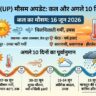 UP Weather Updates: उत्तर प्रदेश में कल का मौसम कैसा रहेगा, गर्मी बढ़ाएगी आफत या मिलेगी राहत? जानें 10 दिनों का सटीक हाल