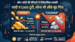 Gold-Silver Price Crash: सोना-चांदी खरीदने वालों की लगी लॉटरी! सुबह होते ही चांदी ₹7000 लुढ़की, सोना भी हुआ बेहद सस्ता, देखें आज का ताजा रेट
