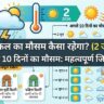 दिल्ली में मौसम का महा-टॉर्चर: कल का मौसम 2 जून 2026 को तोड़ेगा गर्मी के सारे रिकॉर्ड, IMD का भयंकर लू का अलर्ट जारी