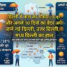 दिल्ली में कल का मौसम कैसा रहेगा: 16 जून 2026 को मौसम विभाग का बड़ा अलर्ट, जानें अगले 10 दिनों की वेदर रिपोर्ट!