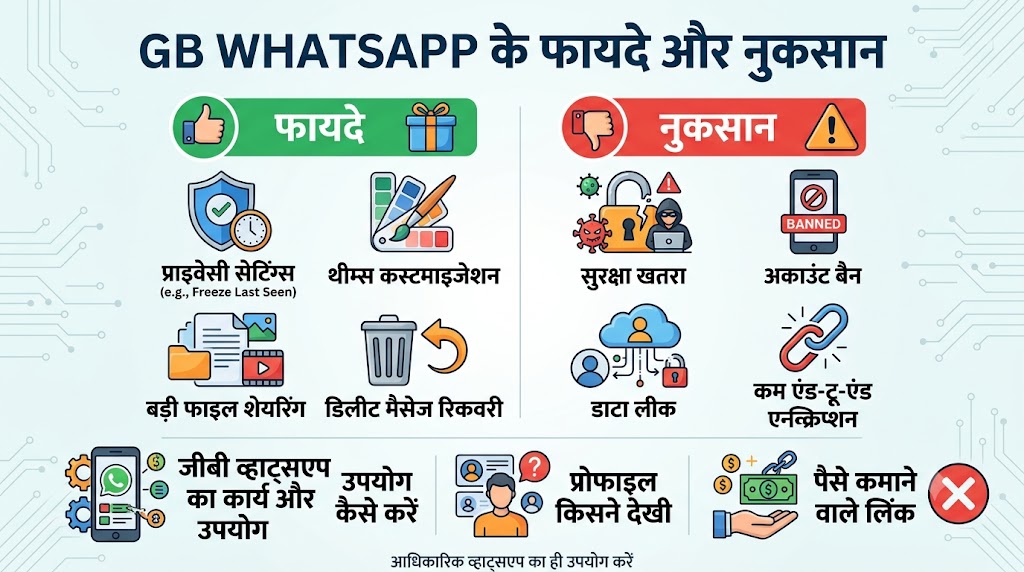 GB WhatsApp Risks: क्या आप भी चला रहे हैं नकली WhatsApp? बंद हो सकता है आपका असली WhatsApp अकाउंट, तुरंत जानें नुकसान!