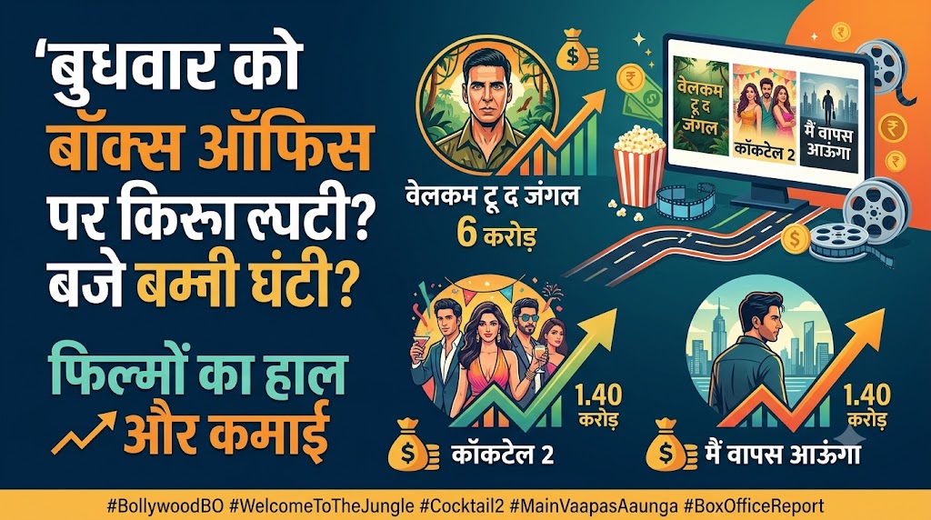 Welcome To The Jungle Box Office Collection Day 6: अक्षय कुमार की फिल्म ने बॉक्स ऑफिस पर मचाया गदर, 100 करोड़ के बेहद करीब