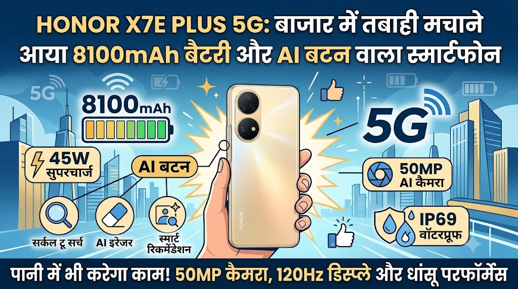 Honor X7e Plus 5G