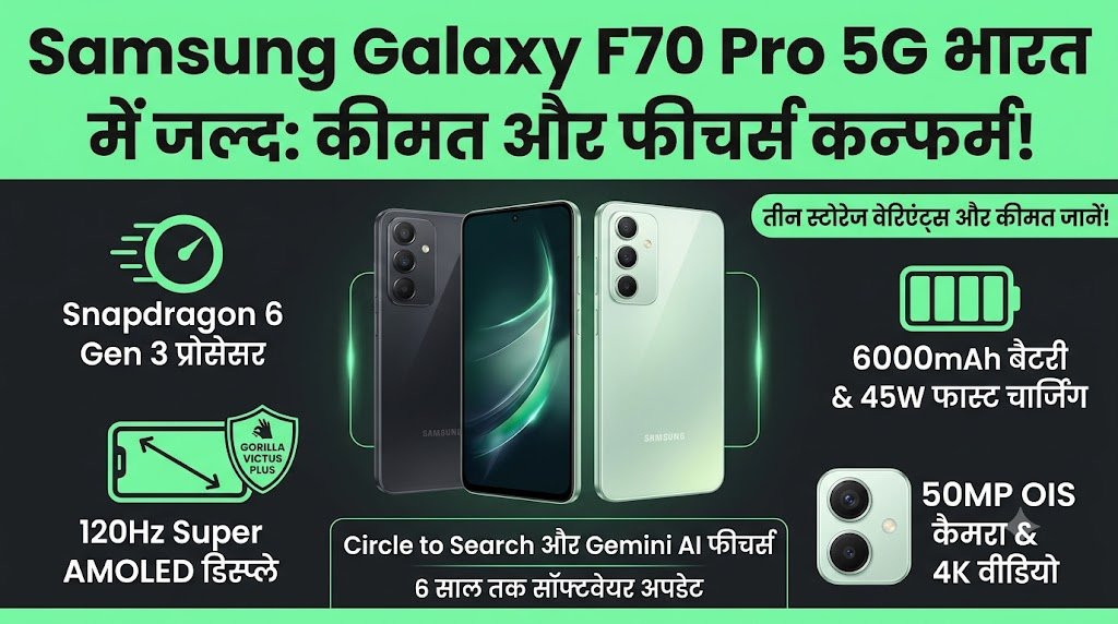 Samsung Galaxy F70 Pro 5G
