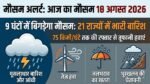 आज का मौसम: अगले 9 घंटों में 21 राज्यों में भयंकर बारिश और 75 KM/H की रफ्तार से आंधी का अलर्ट, IMD की बड़ी चेतावनी!