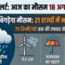 आज का मौसम: अगले 9 घंटों में 21 राज्यों में भयंकर बारिश और 75 KM/H की रफ्तार से आंधी का अलर्ट, IMD की बड़ी चेतावनी!