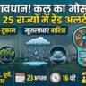 Weather Tomorrow 23 August