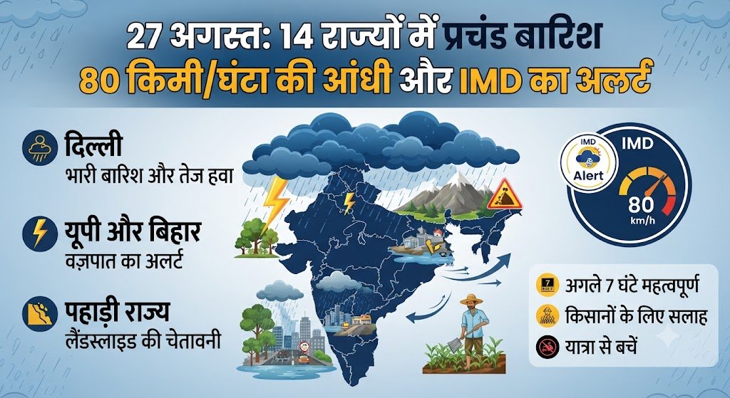 Aaj Ka Mausam 27 August 2026