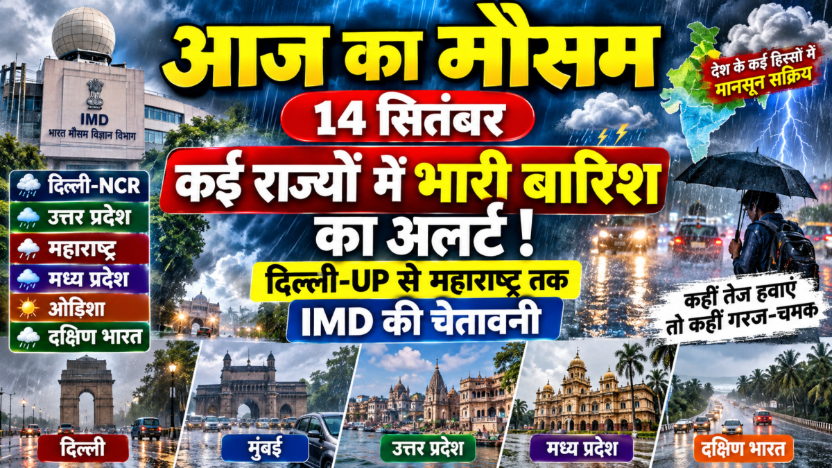 Aaj Ka Mausam 14 September